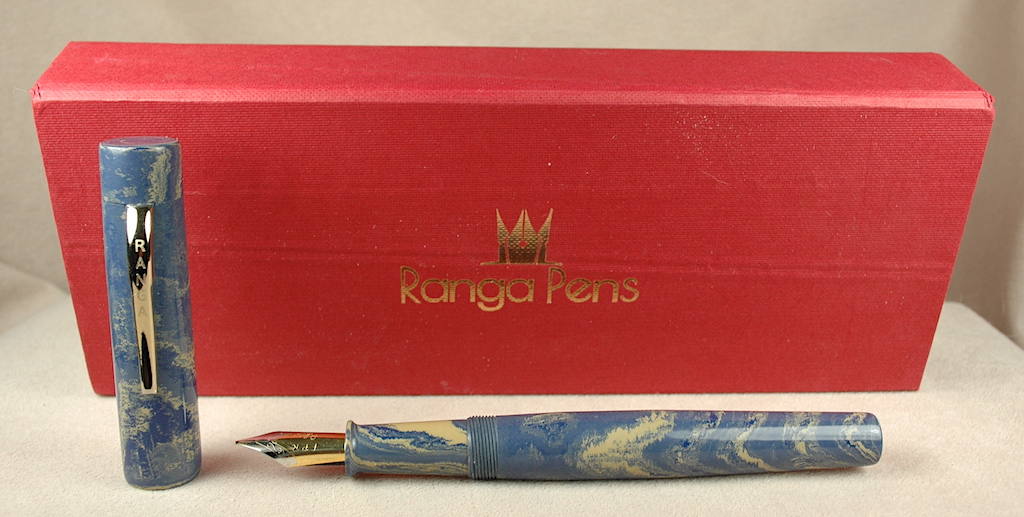 Pre-Owned Pens: 5584: Ranga: Blue-and-Tan Fantasy